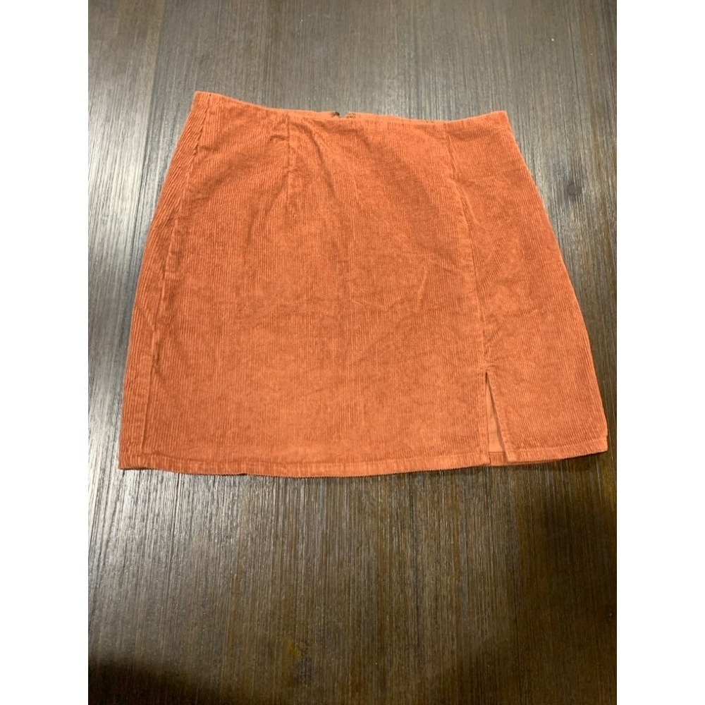 Vintage Y2K Orange Mini Skirt Aeropostale Cotton